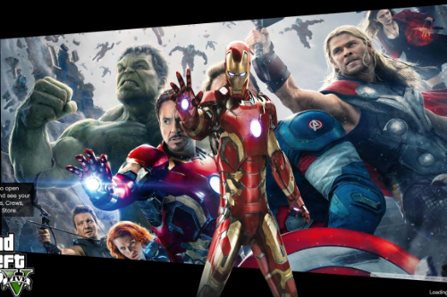 Avengers 2 loading screen full pack